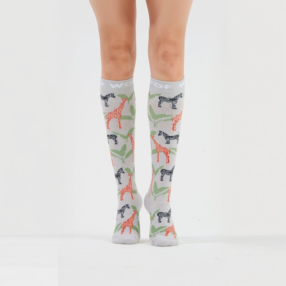Wild Beauty Bamboo Compression Socks
