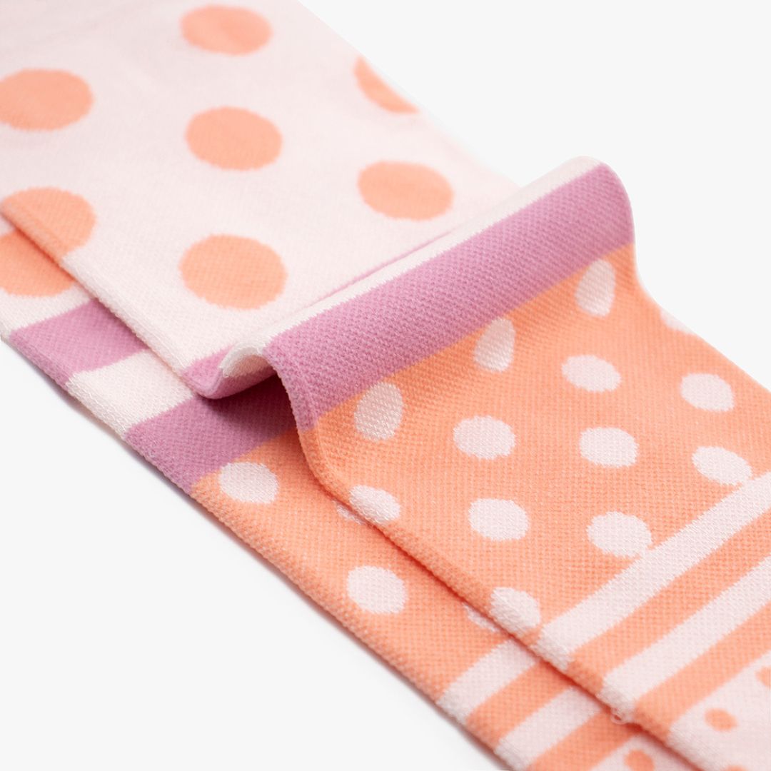 Spotty Spice Bamboo Compression Socks